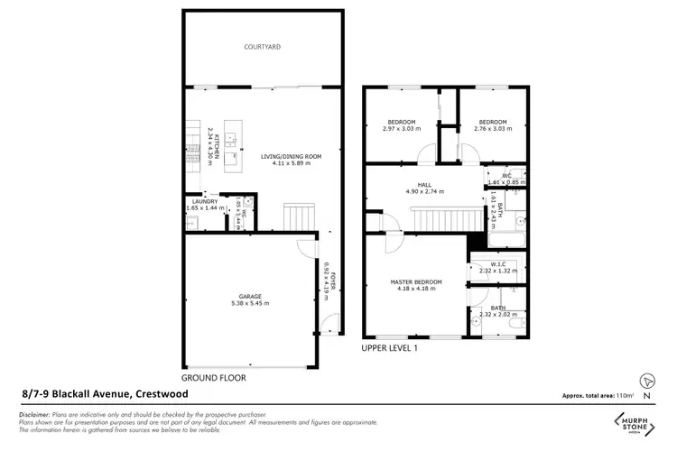 Floorplan of Homely house listing, 8/7-9 Blackall Avenue, Crestwood NSW 2620