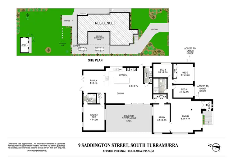 Floorplan of Homely house listing, 9 Saddington Street, Turramurra NSW 2074
