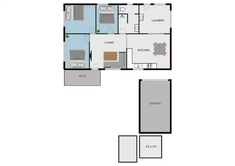 Floorplan of Homely house listing, 24 Windsor Street, Raymond Terrace NSW 2324