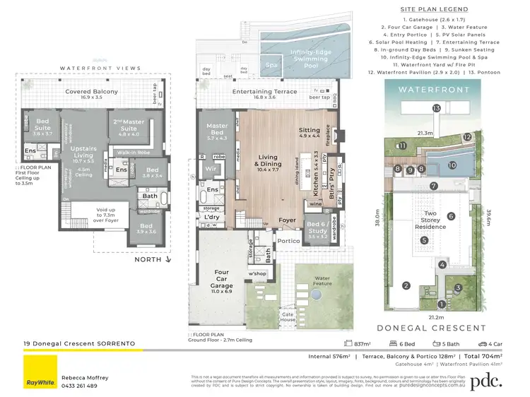 Floorplan of Homely house listing, 19 Donegal Crescent, Sorrento QLD 4217
