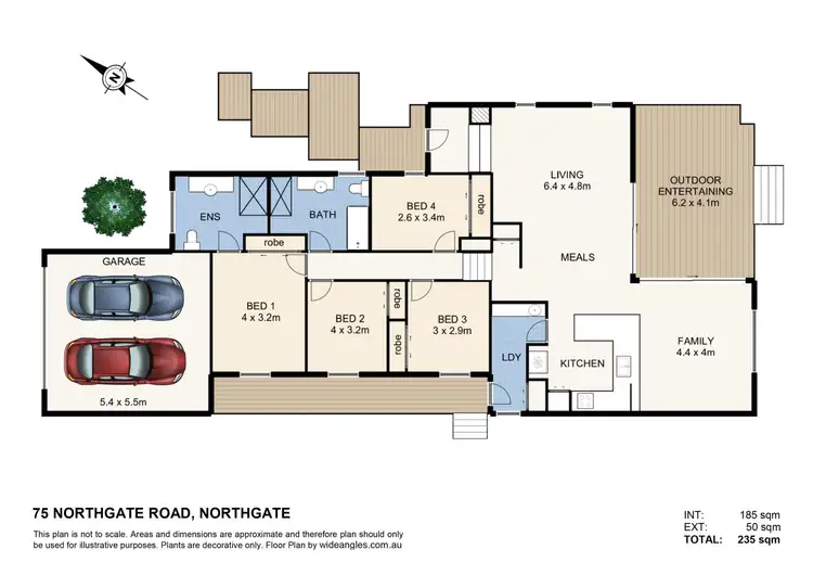 Floorplan of Homely house listing, 75 Northgate Road, Northgate QLD 4013