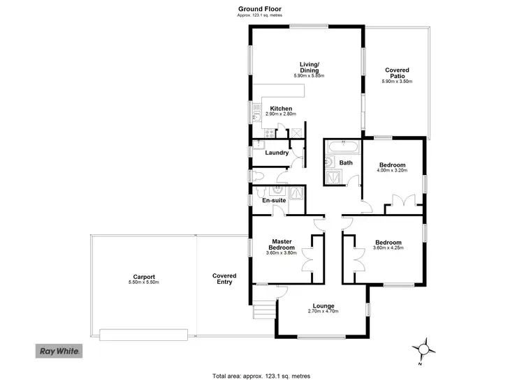 Floorplan of Homely house listing, 85 Biota Street, Inala QLD 4077