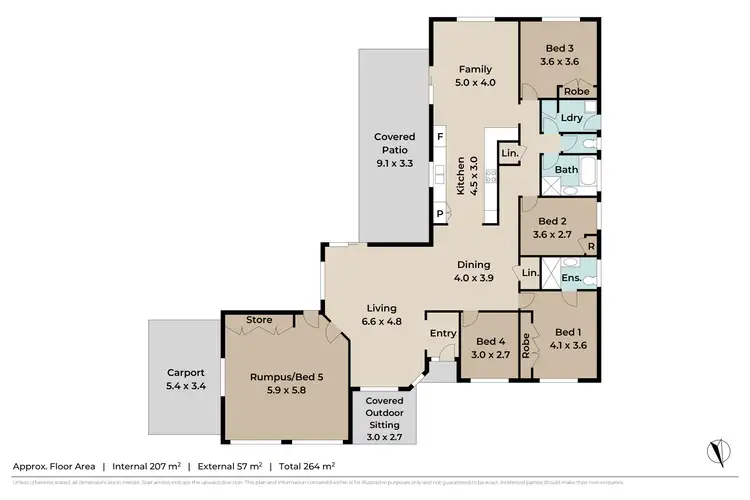 Floorplan of Homely house listing, 21 Harrier Place, Warner QLD 4500