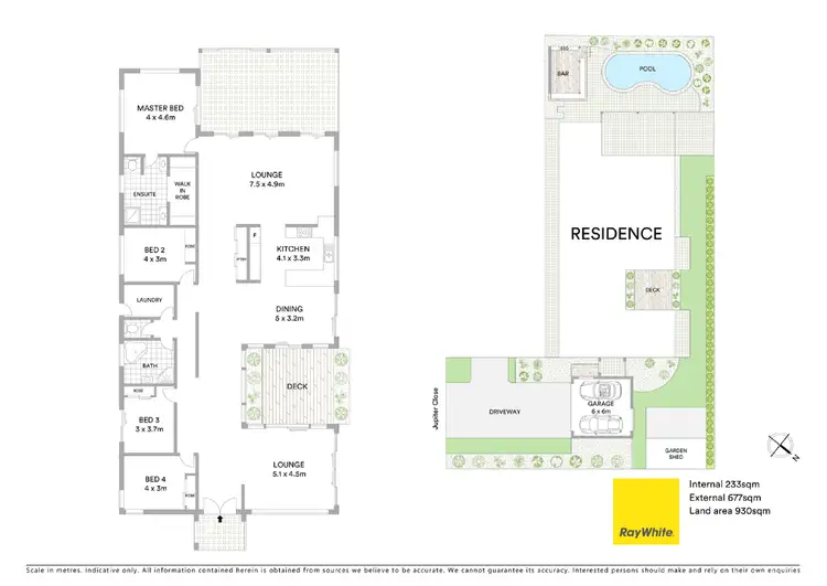 Floorplan of Homely house listing, 7 Jupiter Close, Clifton Beach QLD 4879