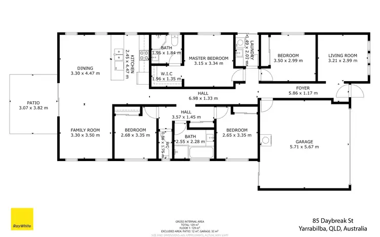 Floorplan of Homely house listing, 85 Daybreak Street, Yarrabilba QLD 4207