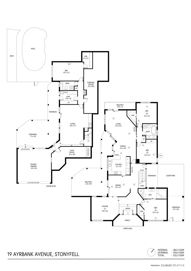 Floorplan of Homely house listing, 19 Ayrbank Avenue, Stonyfell SA 5066