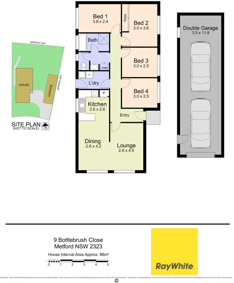 Floorplan of Homely house listing, 9 Bottlebrush Close, Metford NSW 2323