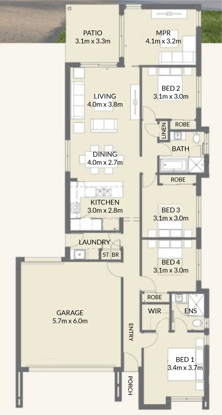 Floorplan of Homely house listing, 14 Cavendish Street, Strathpine QLD 4500