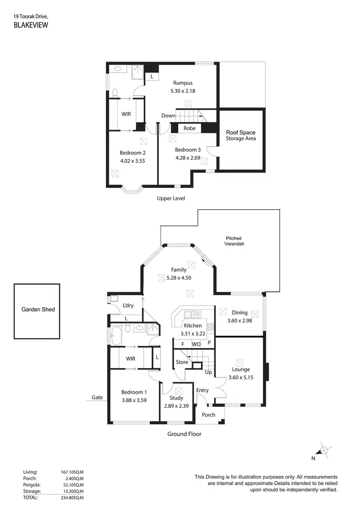 Floorplan of Homely house listing, 19 Toorak Drive, Blakeview SA 5114