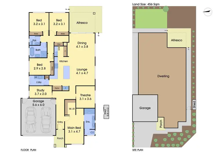 Floorplan of Homely house listing, 12 Nankeen Loop, Beveridge VIC 3753