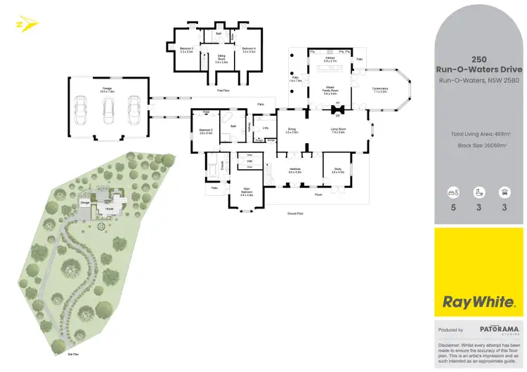 Floorplan of Homely house listing, 250 Run-O-Waters Drive, Goulburn NSW 2580