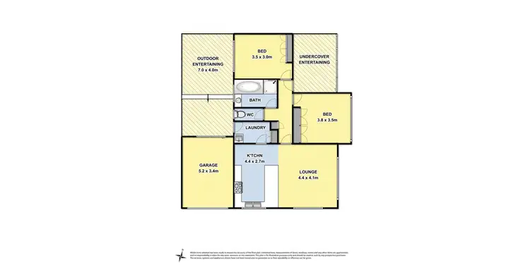 Floorplan of Homely unit listing, 10/74 Barrabool Road, Highton VIC 3216