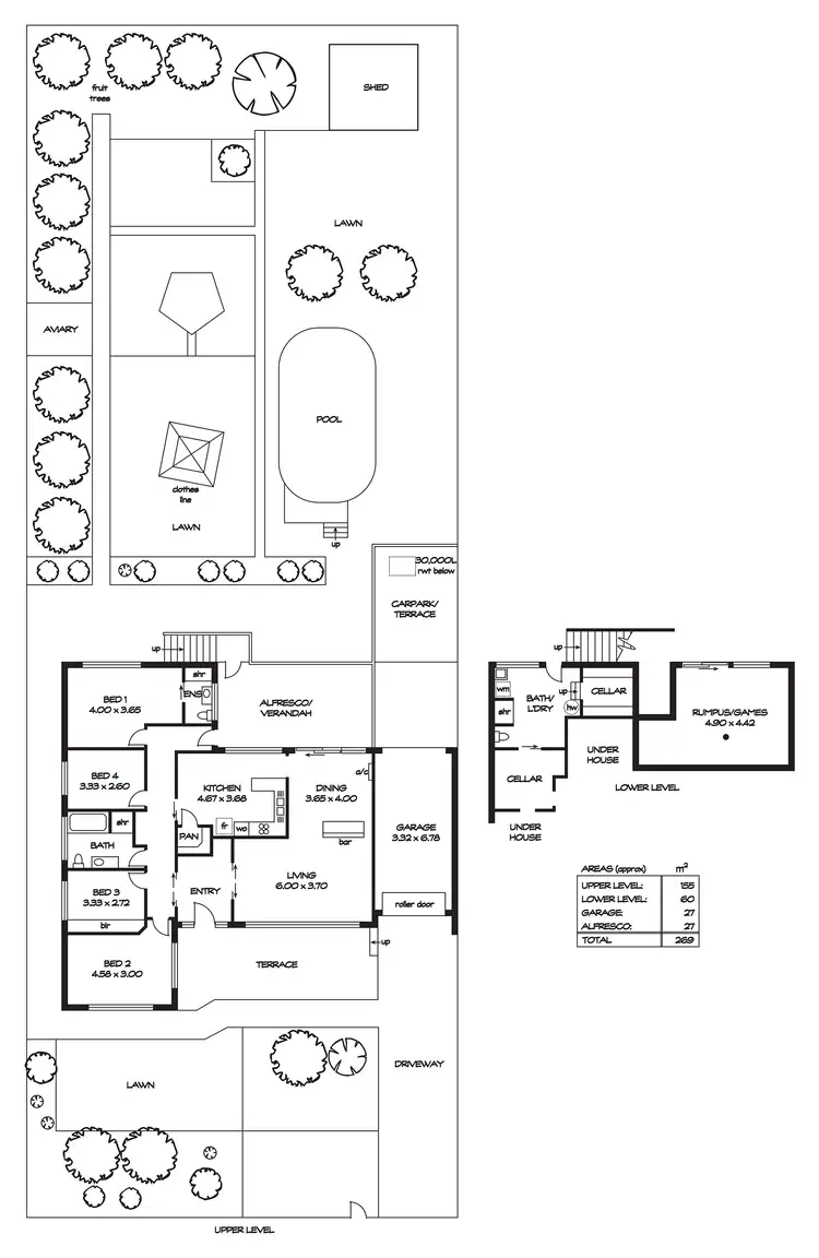 Floorplan of Homely house listing, 15 Maurice Avenue, Rostrevor SA 5073