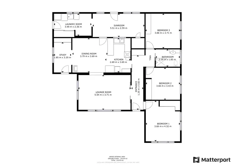 Floorplan of Homely rural property listing, 342 Pickering Lane, Speewa NSW 2735
