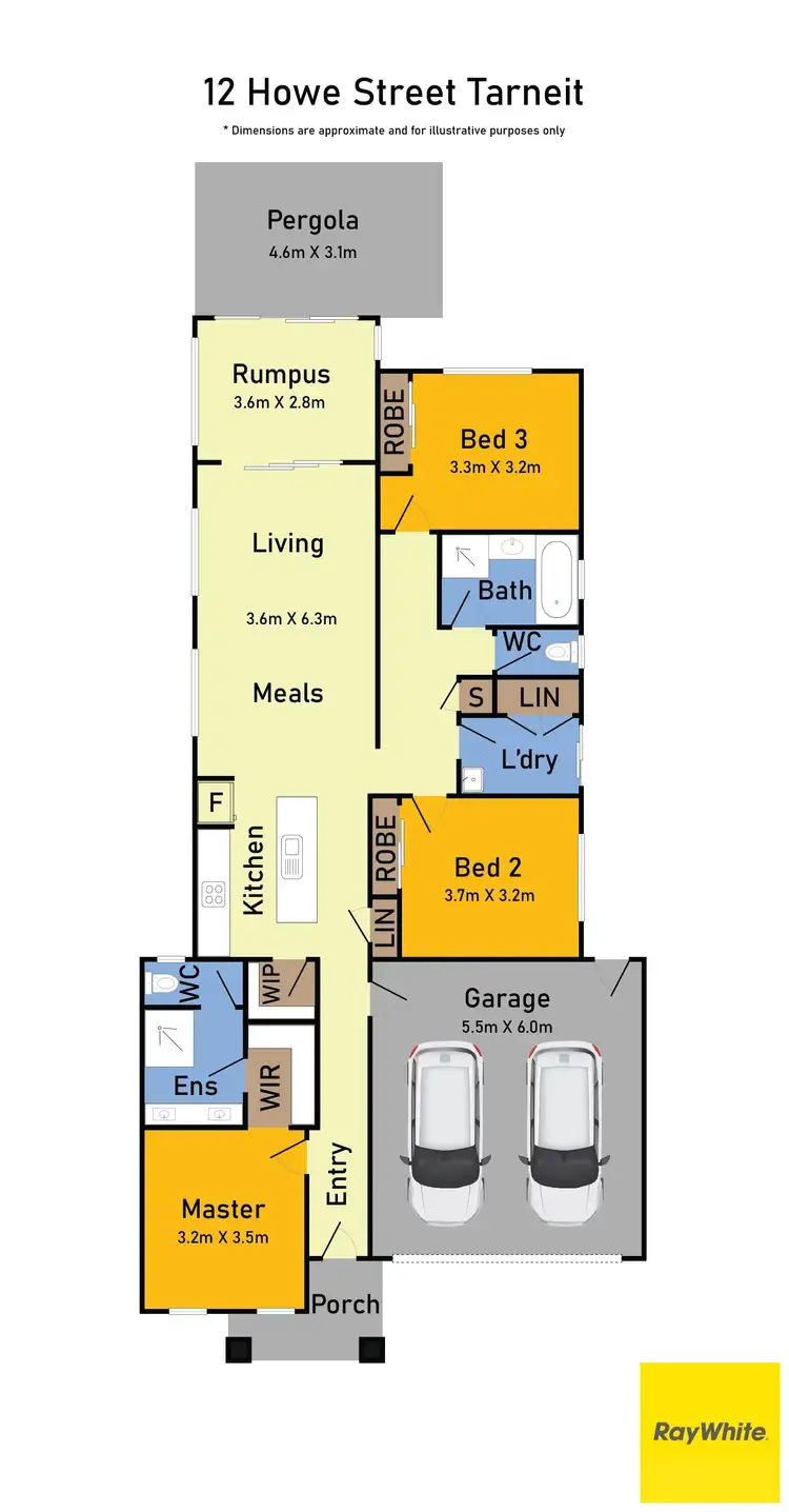 Floorplan of Homely house listing, 12 Howe Street, Tarneit VIC 3029