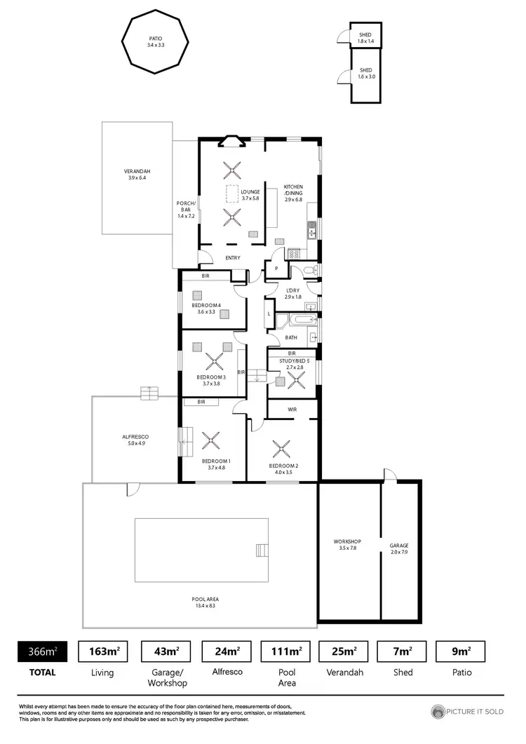 Floorplan of Homely house listing, 30 Eucalypt Parade, St Agnes SA 5097