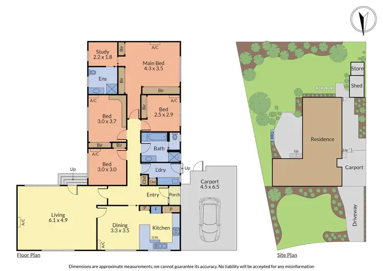 Floorplan of Homely house listing, 57 Gateshead Drive, Wantirna South VIC 3152