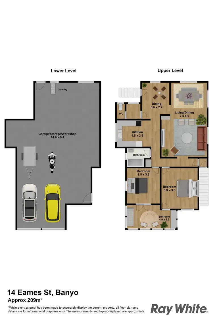 Floorplan of Homely house listing, 14 Eames Street, Banyo QLD 4014
