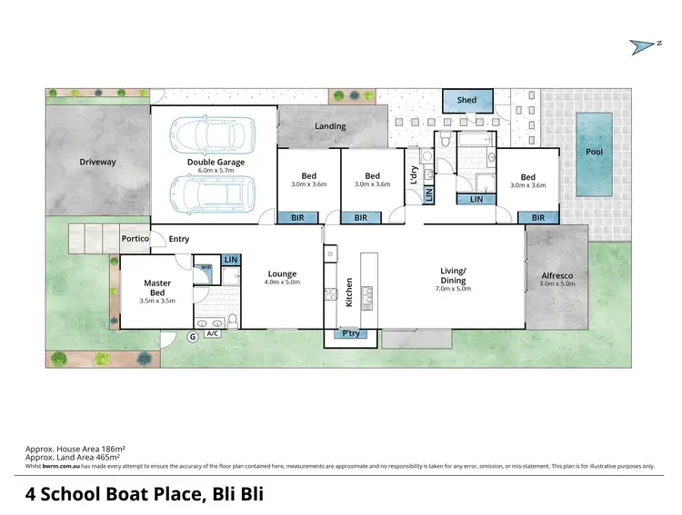 Floorplan of Homely house listing, 4 School Boat Place, Bli Bli QLD 4560