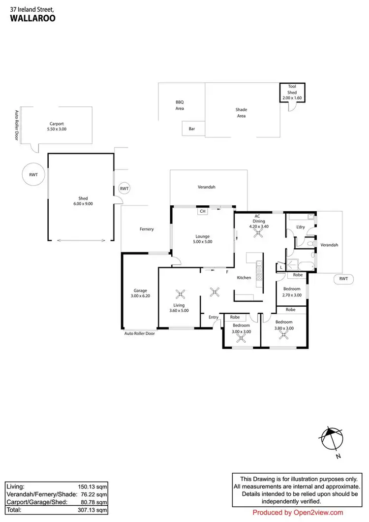 Floorplan of Homely house listing, 37 Ireland Street, Wallaroo SA 5556
