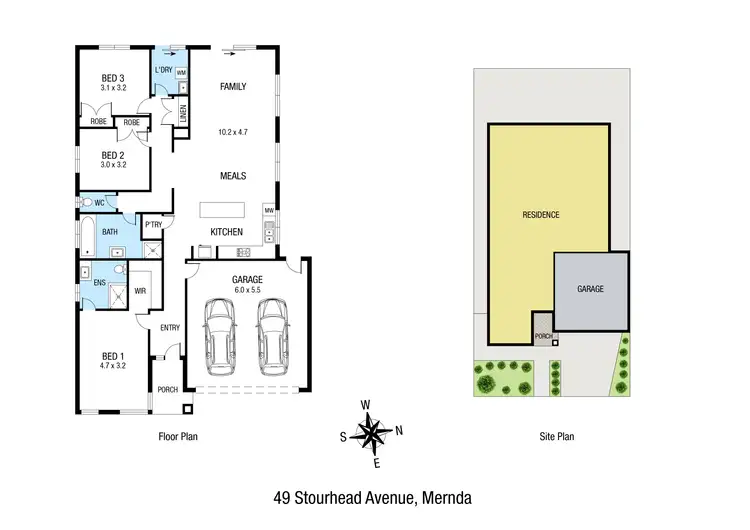 Floorplan of Homely house listing, 49 Stourhead Avenue, Mernda VIC 3754