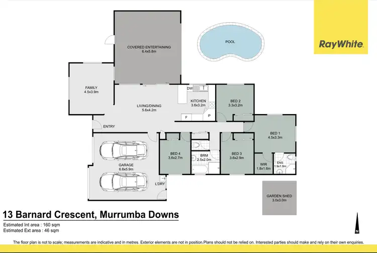 Floorplan of Homely house listing, 13 Barnard Crescent, Murrumba Downs QLD 4503