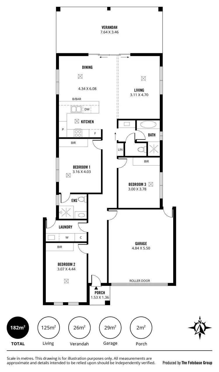 Floorplan of Homely house listing, 6 Shannon Street, Fulham Gardens SA 5024