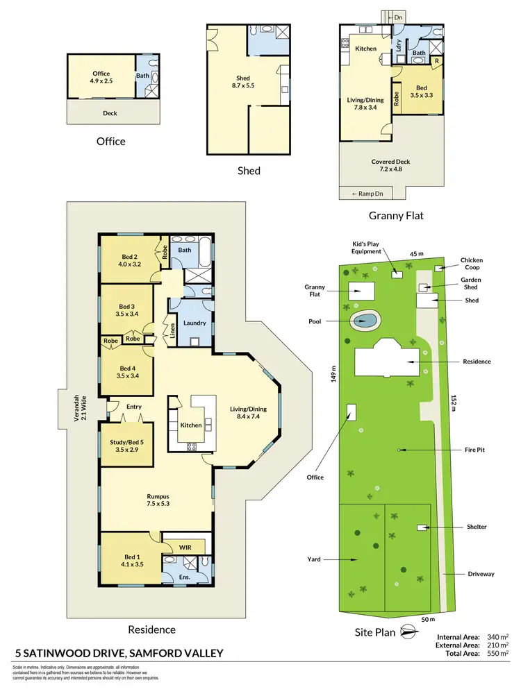 Floorplan of Homely house listing, 5 Satinwood Drive, Samford Valley QLD 4520