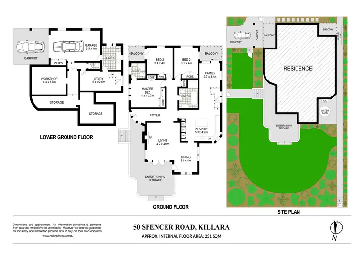 Floorplan of Homely house listing, 50 Spencer Road, Killara NSW 2071