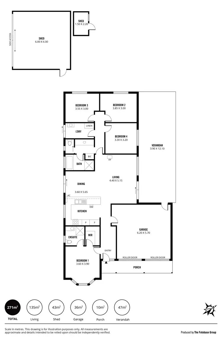 Floorplan of Homely house listing, 4 Strathmont Drive, Strathalbyn SA 5255