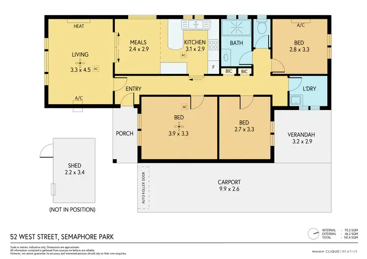 Floorplan of Homely house listing, 52 West Street, Semaphore Park SA 5019