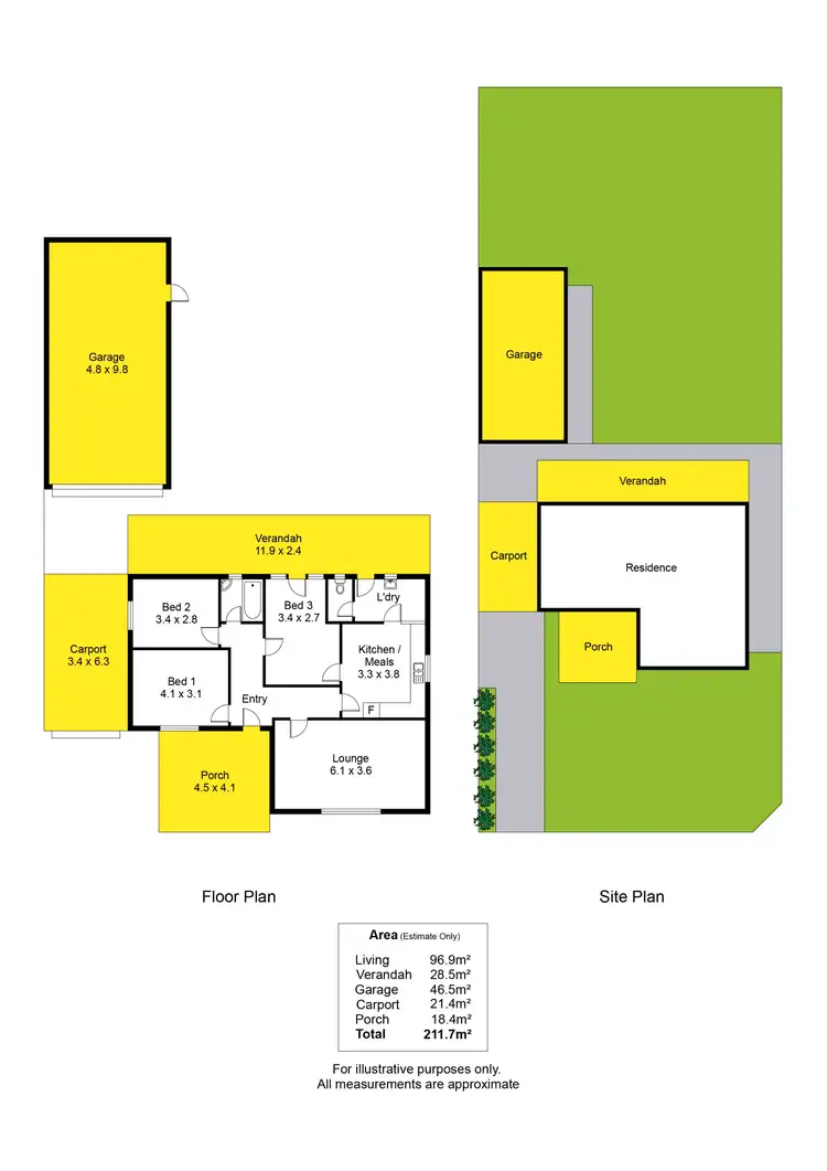 Floorplan of Homely house listing, 19 Bellinger Road, Elizabeth East SA 5112