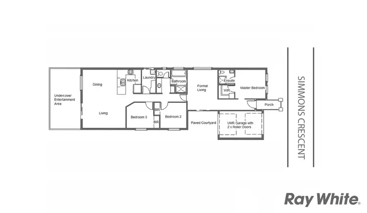 Floorplan of Homely house listing, 7 Simmons Crescent, Port Augusta West SA 5700
