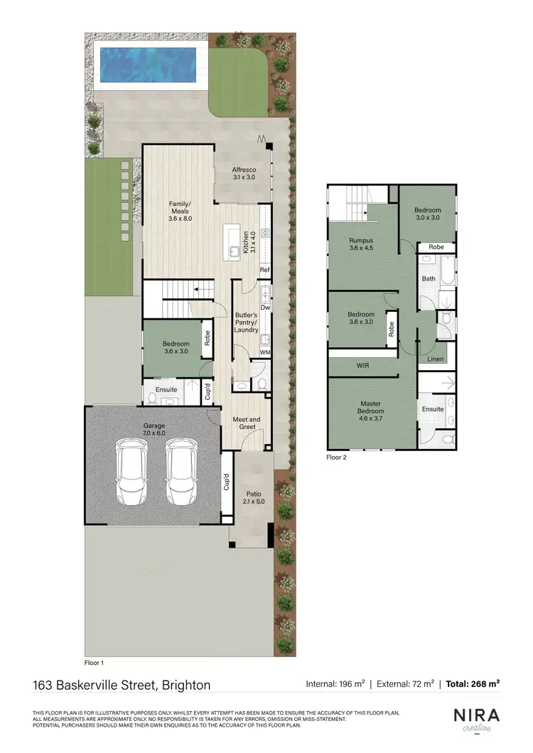 Floorplan of Homely house listing, 163 Baskerville Street, Brighton QLD 4017