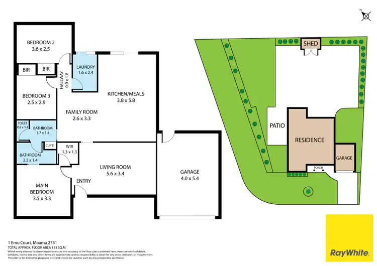 Floorplan of Homely house listing, 1 Emu Court, Moama NSW 2731