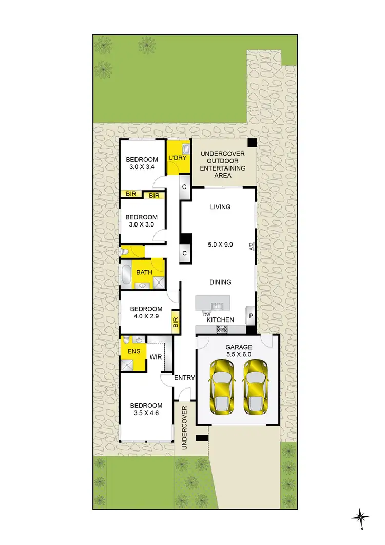 Floorplan of Homely house listing, 38 Shearwater Drive, Armstrong Creek VIC 3217