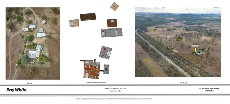 Floorplan of Homely rural property listing, 65758 Bruce Highway, Canoona QLD 4702