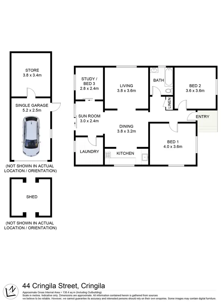 Floorplan of Homely house listing, 44 Cringila Street, Cringila NSW 2502