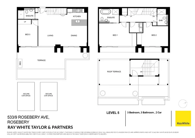 Floorplan of Homely apartment listing, 533/9 Rosebery Avenue, Rosebery NSW 2018