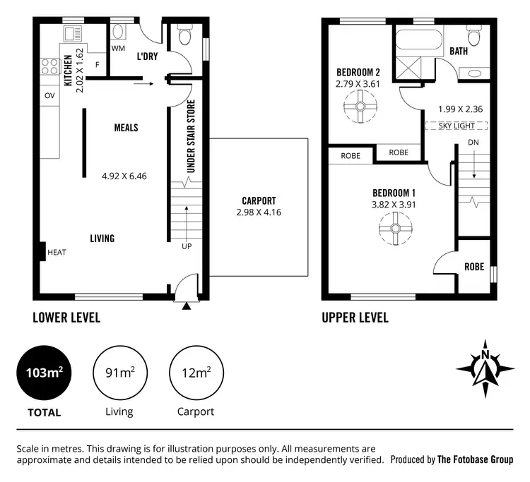 Floorplan of Homely house listing, 2/27 Hillier Road, Morphett Vale SA 5162