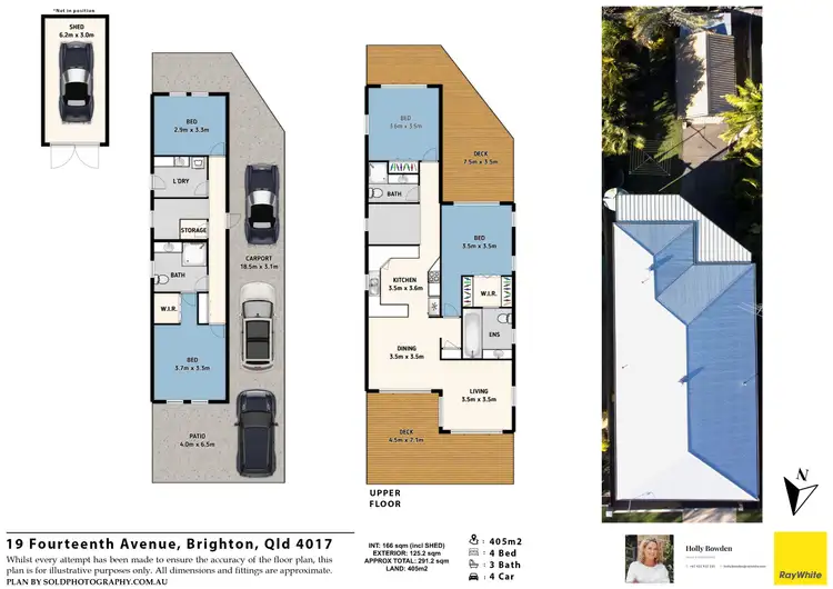 Floorplan of Homely house listing, 19 Fourteenth Avenue, Brighton QLD 4017