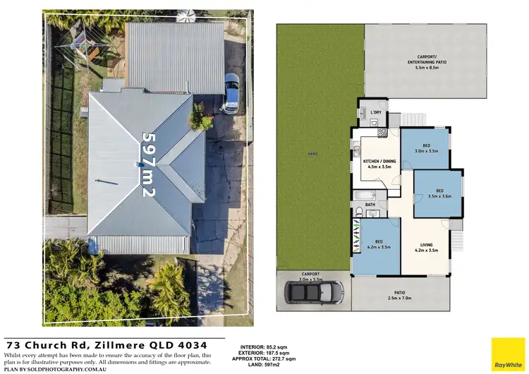 Floorplan of Homely house listing, 73 Church Road, Zillmere QLD 4034
