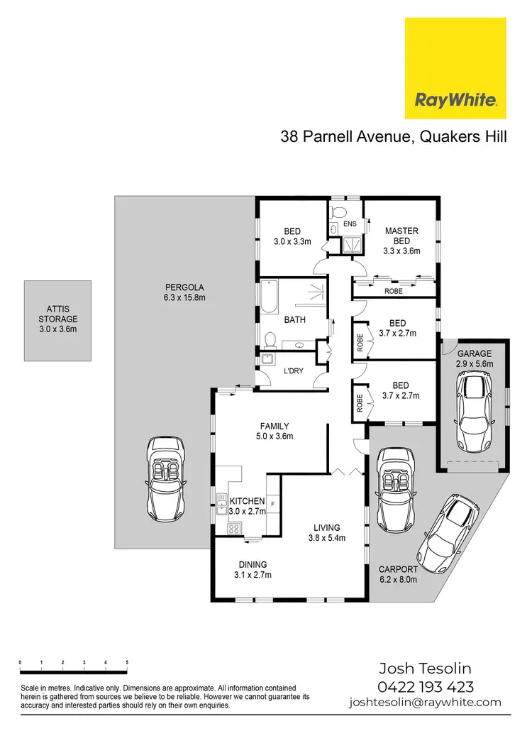 Floorplan of Homely house listing, 38 Parnell Avenue, Quakers Hill NSW 2763