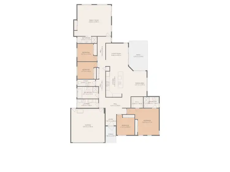 Floorplan of Homely house listing, 4 Kassidy Drive, Emerald QLD 4720