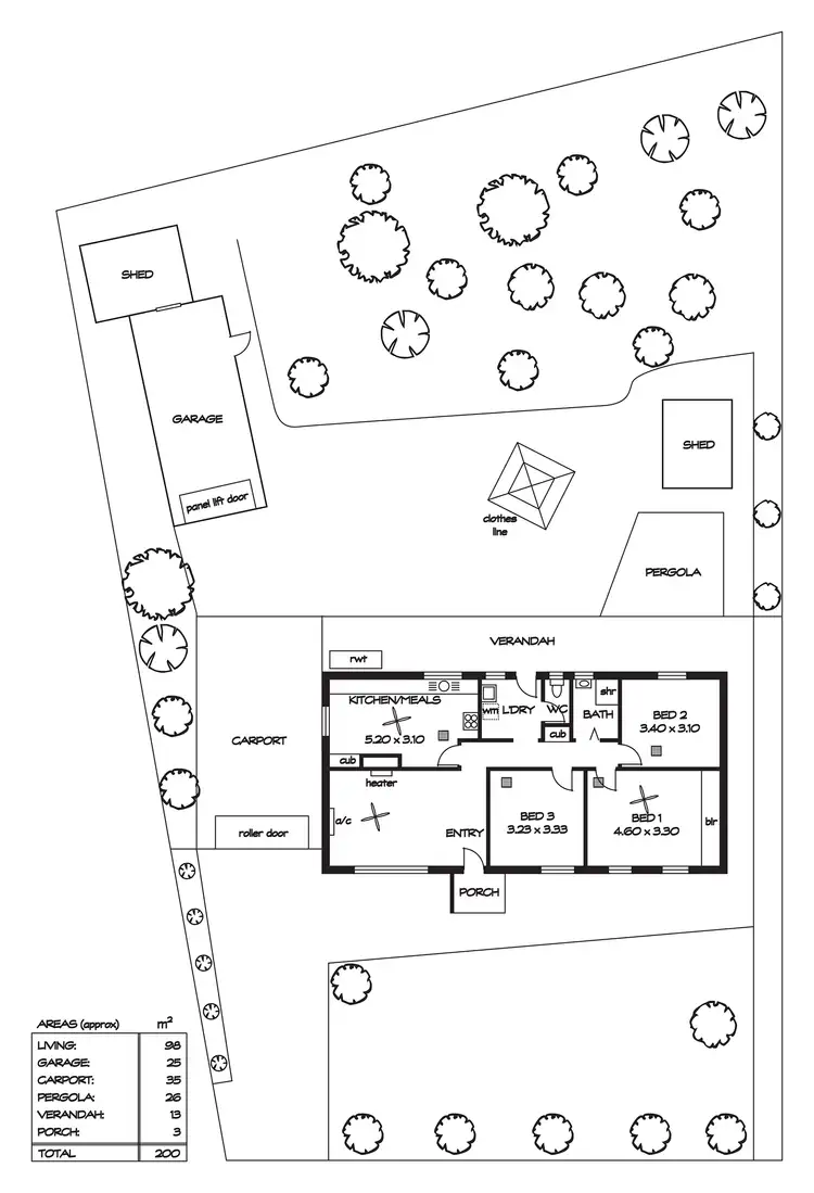 Floorplan of Homely house listing, 4 Truscott Road, Enfield SA 5085