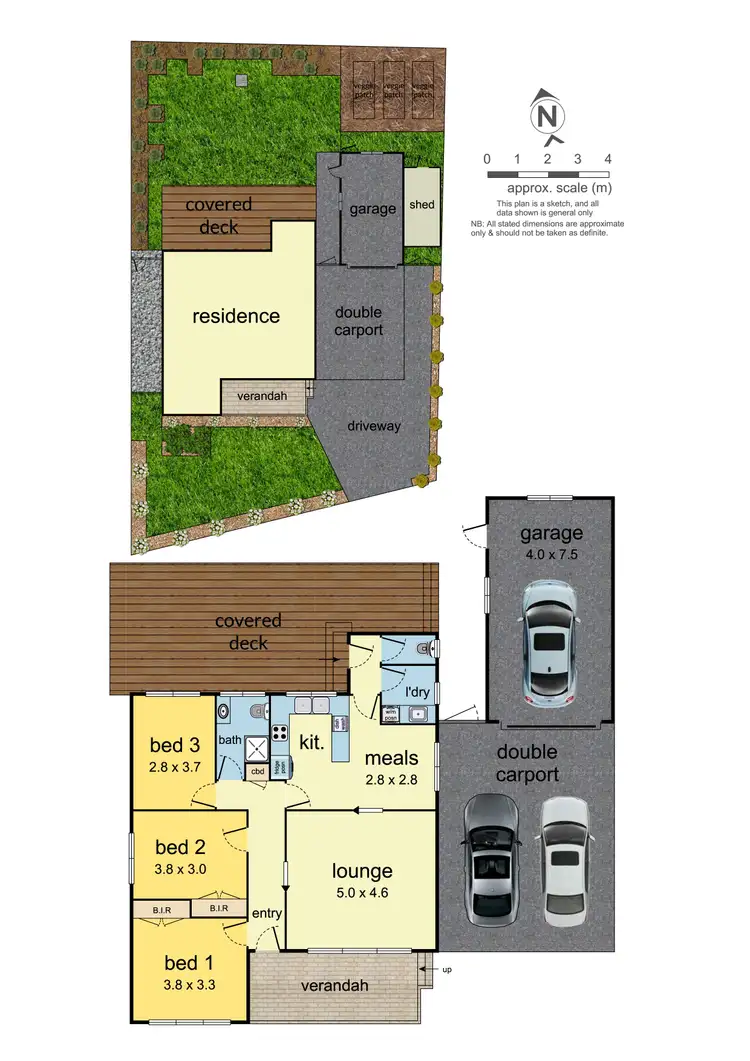 Floorplan of Homely house listing, 65 Hansworth Street, Mulgrave VIC 3170