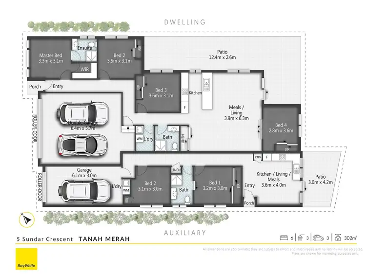 Floorplan of Homely house listing, 5 Sundar Crescent, Tanah Merah QLD 4128