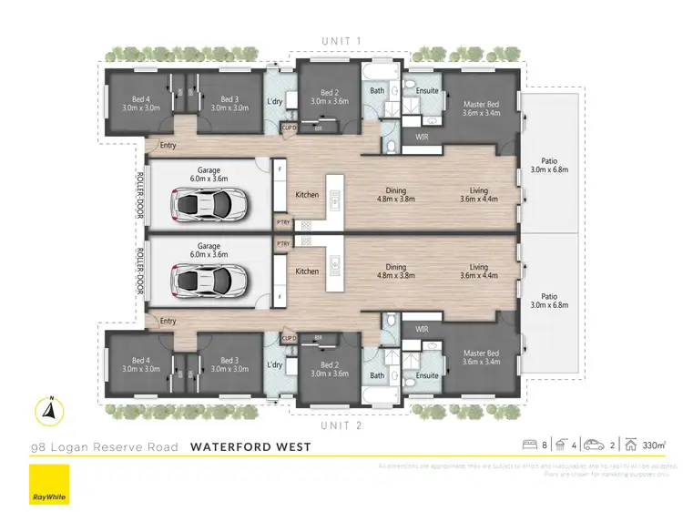 Floorplan of Homely house listing, 98 Logan Reserve Road, Waterford West QLD 4133