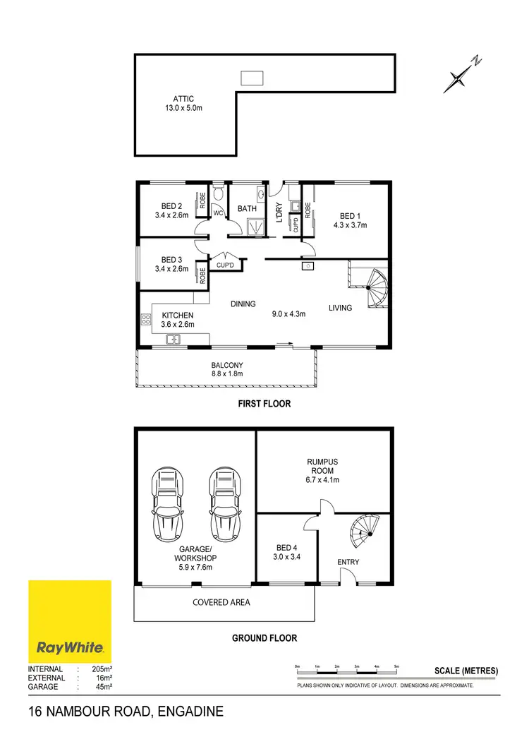 Floorplan of Homely house listing, 16 Nambour Road, Engadine NSW 2233