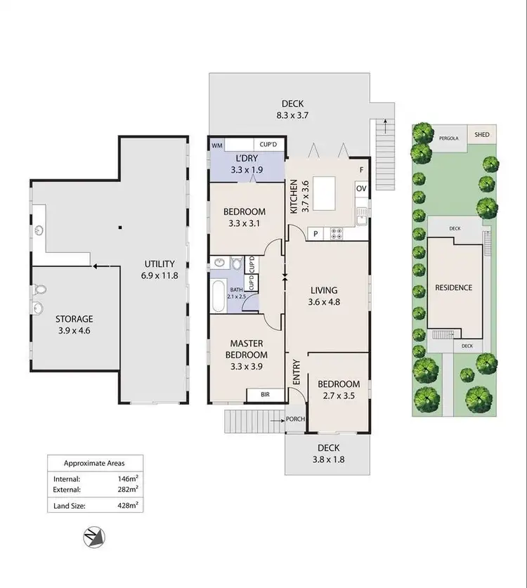 Floorplan of Homely house listing, 1095 Logan Road, Holland Park West QLD 4121